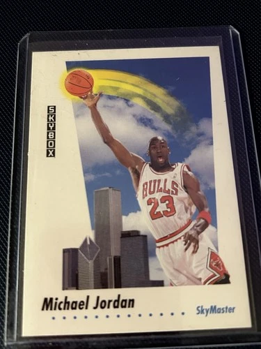 New ListingSkyBox 1991-92 Michael Jordan SkyMaster #583 Chicago Bulls Basketball Card