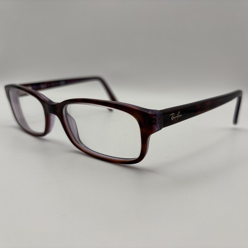 Ray-Ban RB5187 2442 Eyeglass Purple Tortoise 52-16-140  Glasses FRAMES ONLY - Picture 1 of 8