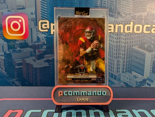 Wild Card Matt Leinart /4 Numbered NFL Card