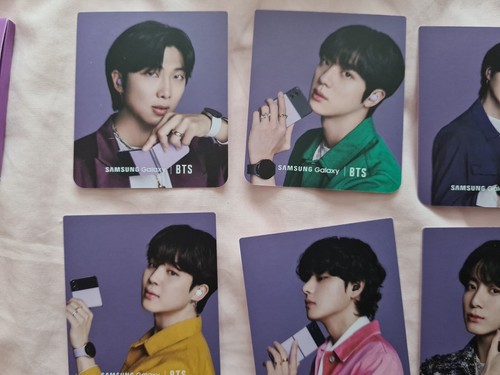 New BTS Samsung Official Full Set Photocards Limited Edition London 2022 cards - Imagen 5 de 6