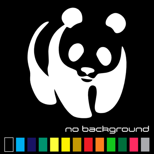 Panda Bear Sticker Vinyl Decal - Cute Animal Art Car Window Bumper - Picture 4 of 17