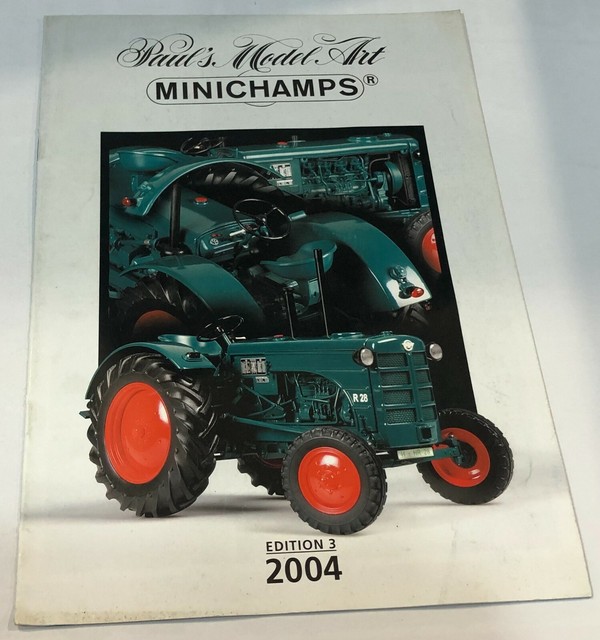 Minichamps PAUL'S Model Art Catalog Edition 3 Year 2004 New 15 Paginas Minichamps PAUL'S Model Art Catalog Edition 3 Year 2004 New 15 Paginas