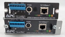 LOT OF 2 APC Smart Slot AP9619 Network Management Card EM 10/100Base-T