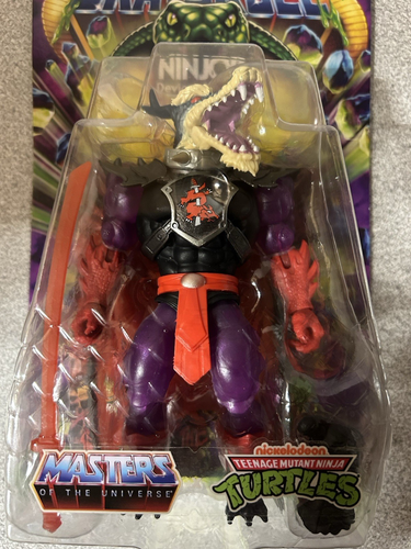 MOTU Origins Turtles of Grayskull NINJOR Action Figure Wave 6 Unpunched TMNT - Picture 2 of 12