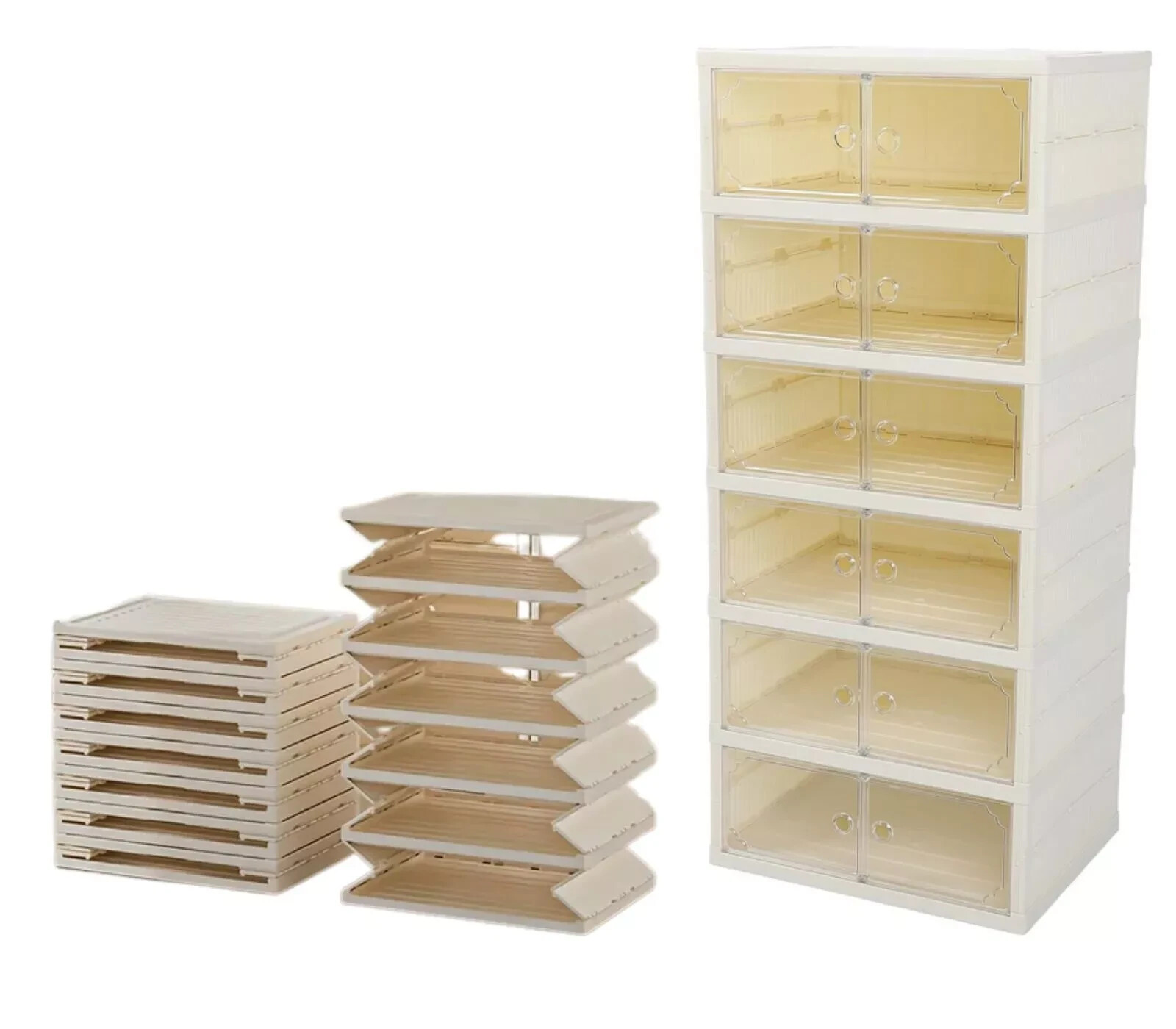 Scarpiera Economica Pieghevole 6 Ripiani Salvaspazio 118cm Offerta