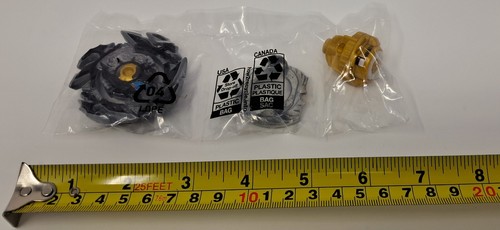 Beyblades Spear Hyperion H6 new sealed black grey F0661 V-2976B Hasbro Tomy - Picture 7 of 9