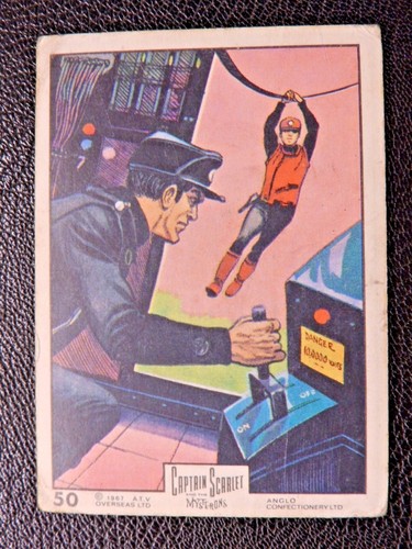 Captain Scarlet Cards Gerry Anderson Anglo Confectionery 1967 Pick Your Card - Picture 56 of 72