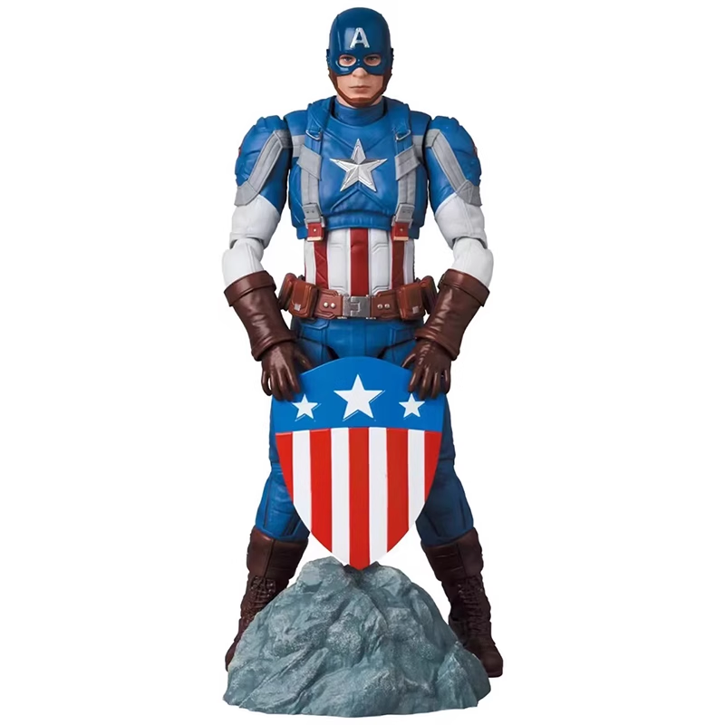 アメコミ MAFEX CAPTAIN AMERICA COMIC Ver. d Mafex Marvel Captain America (Comic Version)