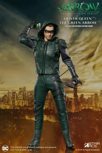 DC COMICS FIGURA ARROW REAL MASTER SERIES OLIVER QUEEN STAR ACE - Foto 7 di 7