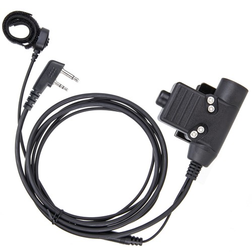 U94 PTT Tactical Bowman Elite II Radio Headset Słuchawka do ICOM IC-V80 - Zdjęcie 9 z 12