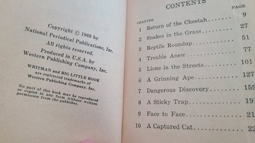 Vintage 1969 Batman The Cheetah Caper Whitman 5771 Big Little Book BLB Comic - Bild 9 von 12