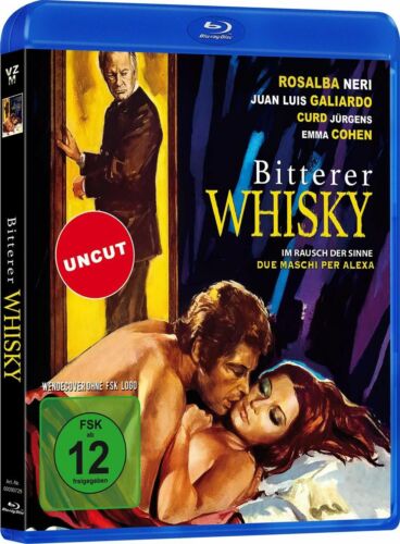 Zwei Männchen für Alexa alias Bitterer Whiskey Blu Ray Juan Logar Giallo Thriller 1971