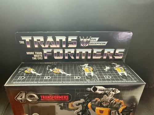 Transformers * BOMBSHELL & RAMHORN G1 40th Anniversary Exclusive Insecticon NEW - Picture 6 of 6
