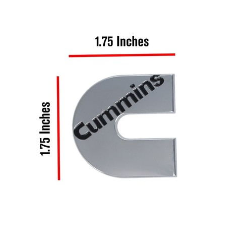 Cummins Diesel Engines 1.75" Chrome Plated Logo Magnet - Picture 6 of 6