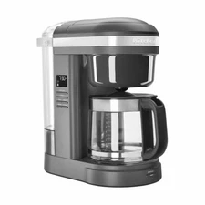  KitchenAid 12-Cup Drip Coffee Maker with Spiral Showerhead | Charcoal Gray