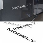 Pour TESLA MODEL Y 1PCS De l'arrière LOGO ABS Emblèmes et ornements Plaid SUV