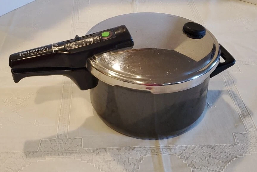 Silit Pressure Cooker Sicomatic-L 5 Qt Made in Germany Black Silargan