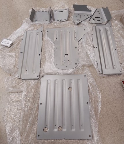 NEW OEM KYMCO UXV 450 450i Skid Plate A Arms Complete Bottom Protection Kit - Picture 1 of 10