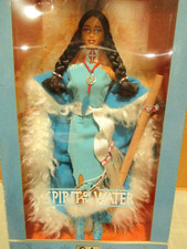 Spirit of the Water Barbie Collectibles Native Spirit Doll 2002 Mattel 53861 NEW