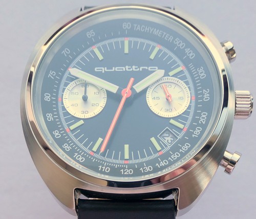 Audi QUATTRO RS S Line Heritage Racing Sport Car Accessory Chronograph Watch - Picture 14 of 23