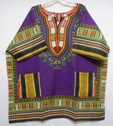 Dashiki 1X 2X 3X Mens Shirt Womens Caftan Boho African Top Mexican Hippie Blouse - Picture 11 of 31