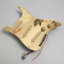 For Fender Guitar Prewired Loaded Pickguard with SSS Single-Coil Pickup Set