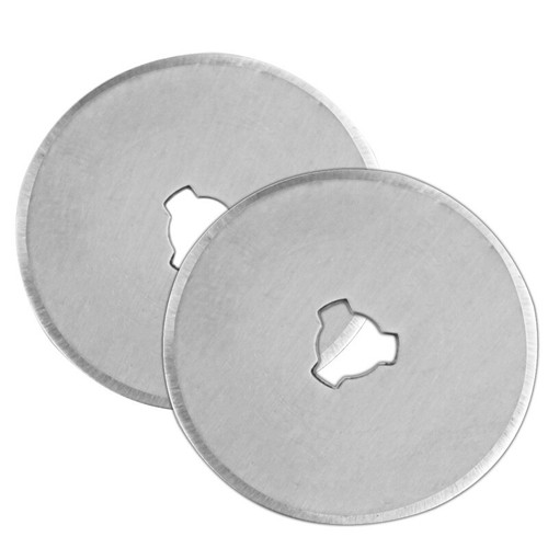 28mm / 45mm Rotary Cutter Spare Blades Leather Quilters Sewing Patchwork Fabric - Picture 9 of 10