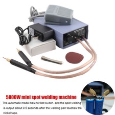 5000W DIY Portable Mini Spot Welder Machine Welding Power+Pen for 18650 Battery