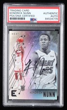 Kendrick Nunn Signed 2019-20 Panini Chronicles #229 Essentials RC (PSA) - A