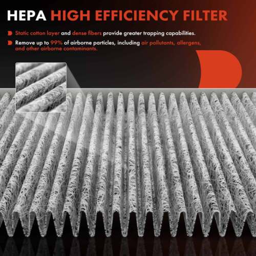 4Pcs Activated Carbon Cabin Air Filter for Tesla Model Y 2020-2023 Model 3 17-23 - Bild 4 von 9