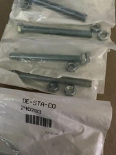 Destaco 3/8-16 Carbon Steel Hex Head Tip Clamp Spindle Asbly 240203 NEW SET OF 5