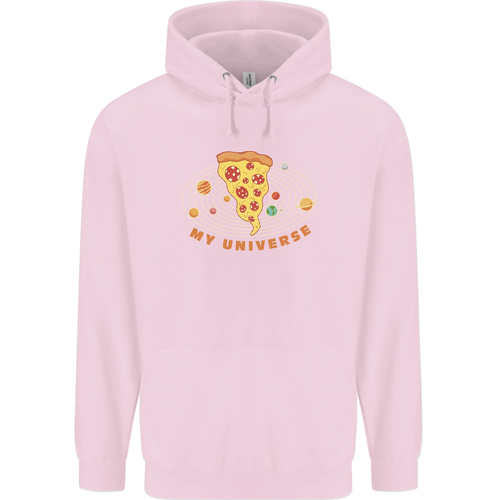 My Pizza Universe Funny Food Diet Childrens Kids Hoodie - Picture 40 of 88