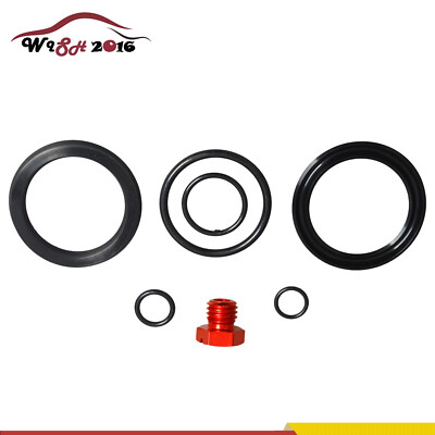 6.6L Duramax Fuel Filter Base /& Primer Seal Repair Kit With Billet Bleeder Screw For 2001-2013 6.6L Chevy Duramax Fuel Filter Primer