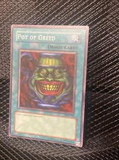Yu-Gi-Oh! Pot of Greed LOB-119 Unlimited Rare