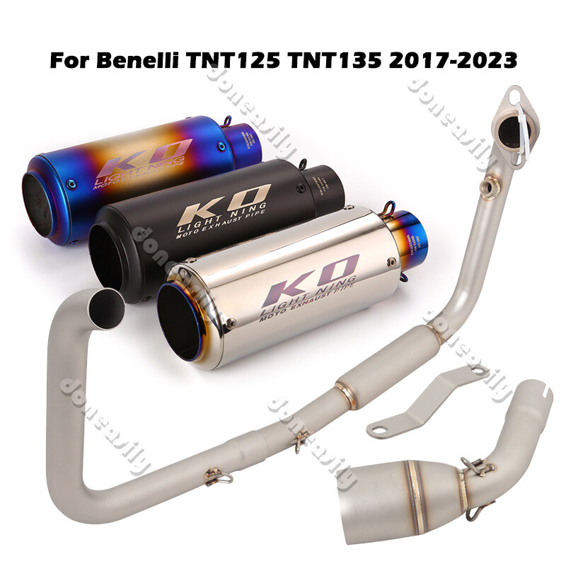 K For Benelli TNT 135 125 2017-2023 Slip-on Front Header
