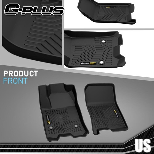 TPE Floor Mats Liners Fit For 23-24 Chevy Colorado GMC Canyon Crew Cab - Picture 4 of 12