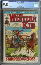 WESTERN KID #4 CGC 9.8 WHITE PAGES // TIED WITH ONE OTHER 9.8 AT TOP OF CENSUS