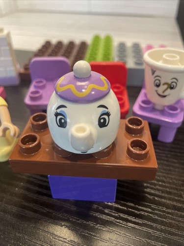Lego Duplo Belle Disney Princess Beauty Beast Cat Partial Set Spare Extra Pieces - Picture 4 of 15