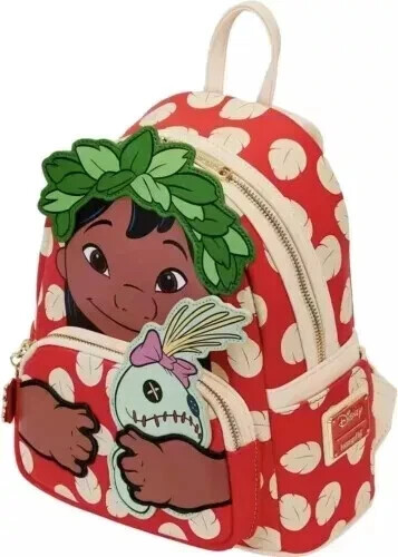 Loungefly Disney Lilo & Stitch Lilo With Scrump Mini Backpack - Picture 3 of 7
