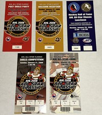 2008 AHL All Star Hockey Classic Full Set Event Party Skills Ticket Stub Lot