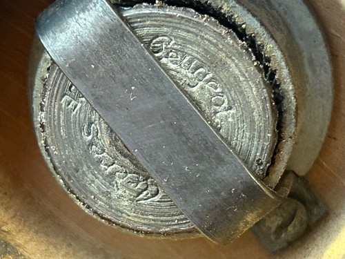 Lote de colección de plata esterlina SAL PIMIENTA amoladora agitadora S149 Peugeot molino antiguo - Imagen 6 de 8