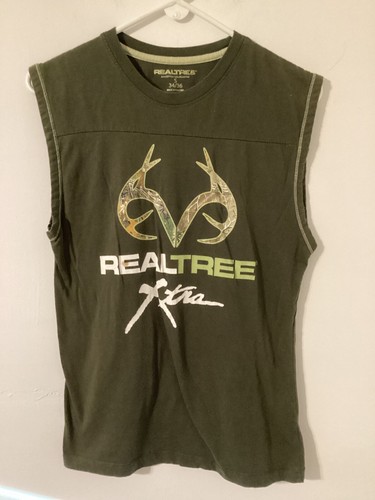 Realtree ärmelloses Tank, Herren Gr. Small (34/36), Cotton Camo