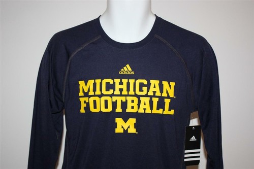 NEW Michigan Wolverines Football Youth M Medium ClimaLite Long Sleeved Shirt - Bild 3 von 6