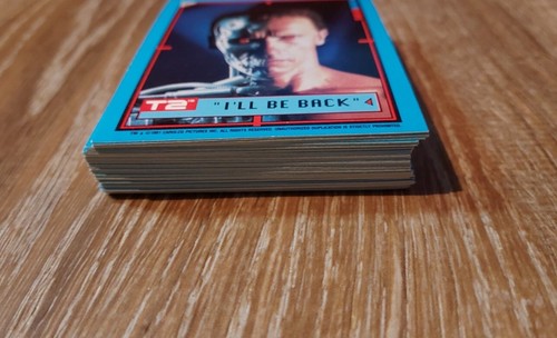 1991 Topps T2 Terminator 2 Judgement Day Complete Sticker Base Set of 44 Cards - Picture 2 of 2