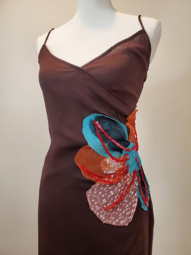 COLECCIONES ROSA Vestido para mujer/junior, talla S, algodón  - Imagen 2 de 12