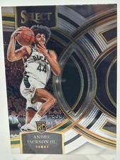 Andre Jackson JR 2023-24 Panini Select Premier Rookie #134 Milwaukee Bucks RC