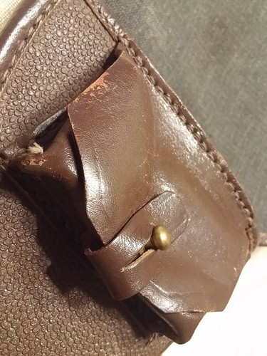 Original Russian-Soviet Army Pebble Grain Holster For 1895 Nagant Revolver - Picture 4 of 5