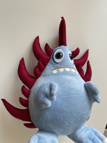 Explorers Playground Horn Dribble Meeks 14” Plush Monster - Picture 2 of 8