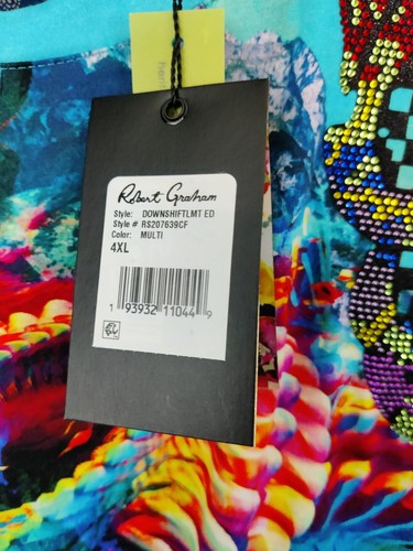 Robert Graham Limited Edition DOWNSHIFT T-shirt Sz 4XL NWT - Picture 8 of 15