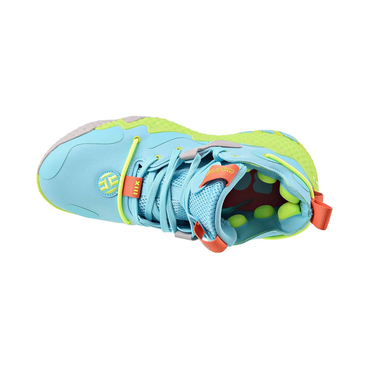 Adidas Harden Vol.6 Men's Basketball Shoes Pulse Aqua-Orange